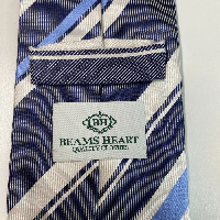 BL-2 BEAMS HEART レジメンタル ×水色